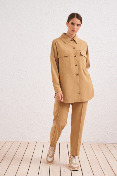 Брюки на каждый день из текстиля BURVIN 9482-11 - фото 4