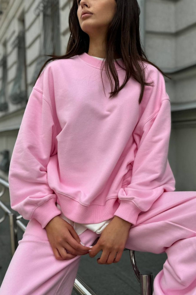 Демисезонный спортивный свитшот из трикотажа LECIEL SW01 - фото 4