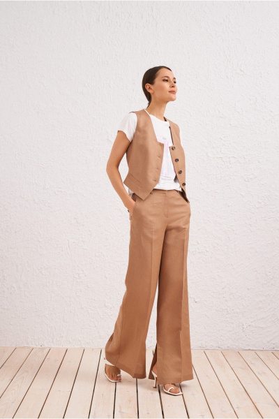 Брюки на каждый день из текстиля BURVIN 9492-11 - фото 1