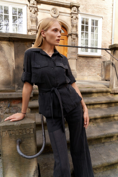 Брюки на каждый день из текстиля BURVIN 9511-11 - фото 6