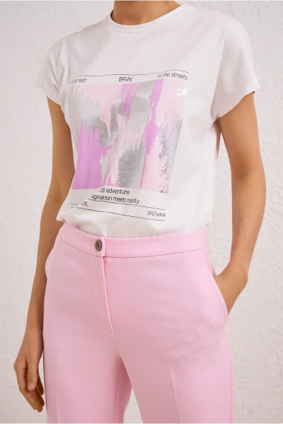 Брюки на каждый день из текстиля BURVIN 9520-11 - фото 4