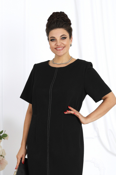 Жакет, платье Ninele 6026 черный - фото 6