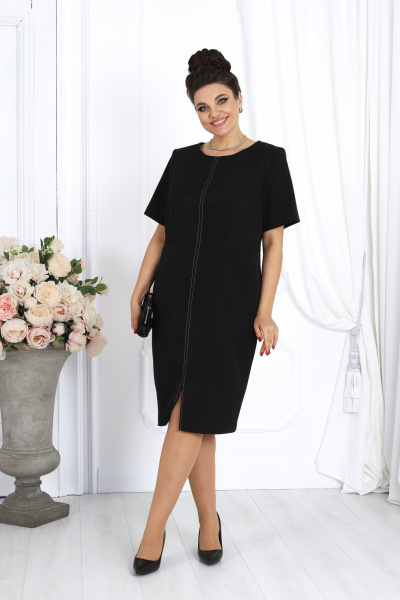 Жакет, платье Ninele 6026 черный - фото 11