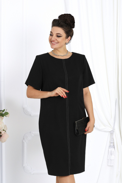 Жакет, платье Ninele 6026 черный - фото 14