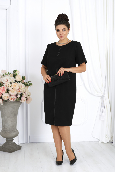 Жакет, платье Ninele 6026 черный - фото 15