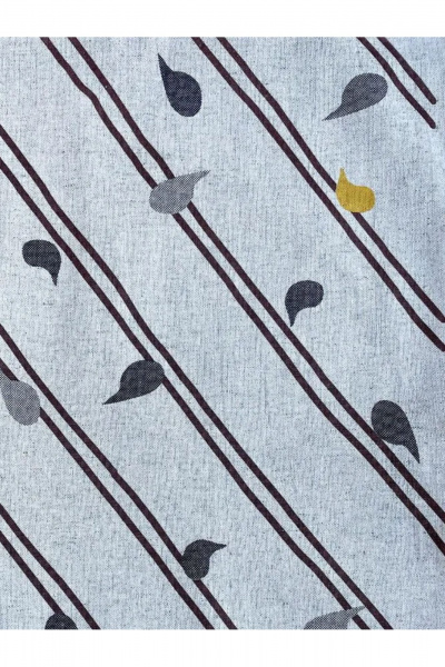 Льняной набор кухонных полотенец с изображением птиц для дома Belaruski Len 24С27-ШР/р.п./фкор/к. 365 1 Гомон - фото 4