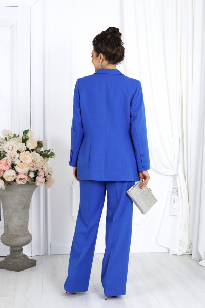 Брюки, жакет Ninele 7480 василек - фото 9