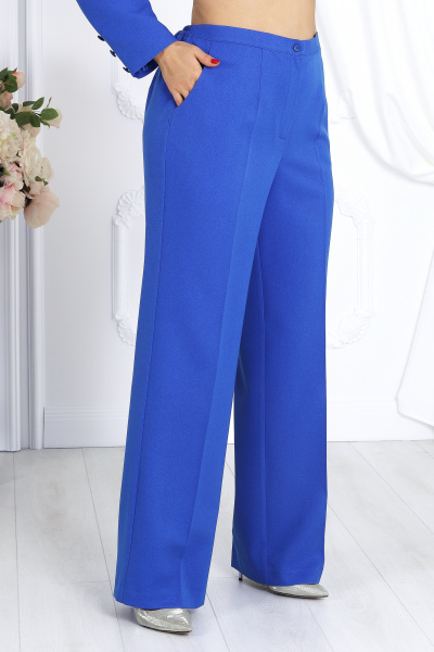 Брюки, жакет Ninele 7480 василек - фото 10