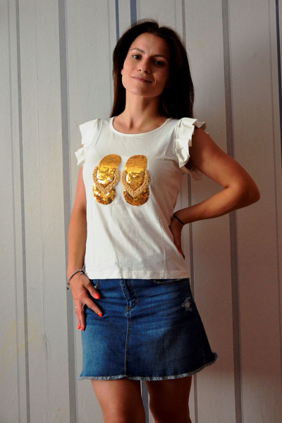 Блуза OLANTIZ БВ 003 шлепки - фото 2