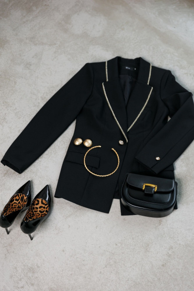 Жакет и плиссированная юбка элегантный комплект Urs 24-363-1 - фото 7