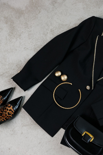 Жакет и плиссированная юбка элегантный комплект Urs 24-363-1 - фото 6