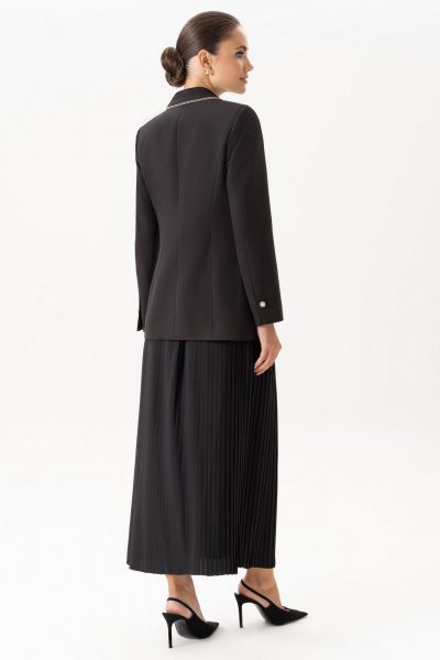 Жакет и плиссированная юбка элегантный комплект Urs 24-363-1 - фото 2