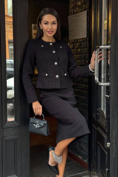 Жакет, юбка Urs 24-411-1 - фото 12