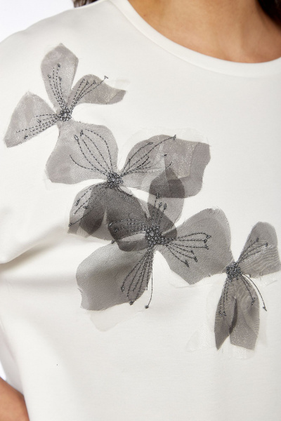 Двухпредметный комплект из джемпера и юбки из трикотажа для повседневных образов Jurimex 3267 - фото 7