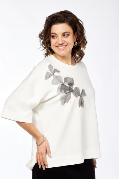 Двухпредметный комплект из джемпера и юбки из трикотажа для повседневных образов Jurimex 3267 - фото 6