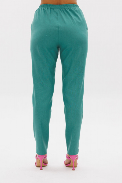 Летний комплект блуза и брюки из льна с принтом Mubliz 177 - фото 5