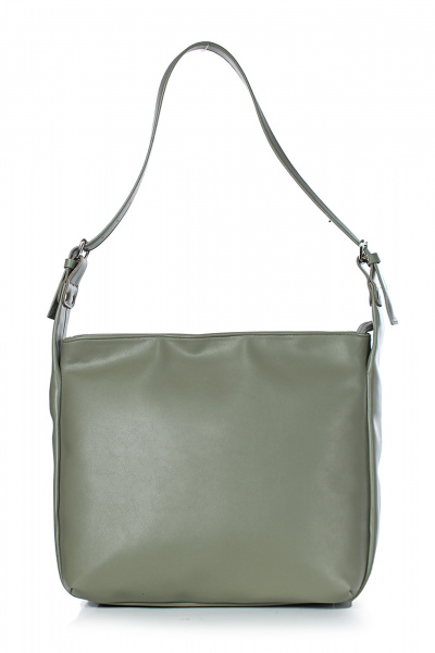 Круглогодичная экокожаная сумка с регулируемым ремнем Galanteya 45722.23с533к45 оливковый - фото 2