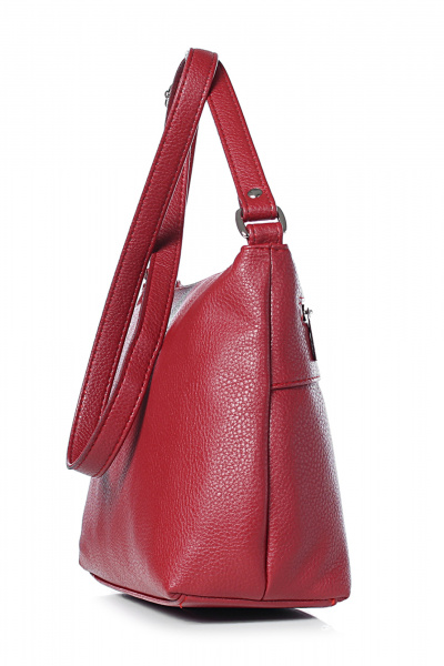 Круглогодичная экокожа сумка с универсальным размером Galanteya 21624.24с818к45 красный_т. - фото 4