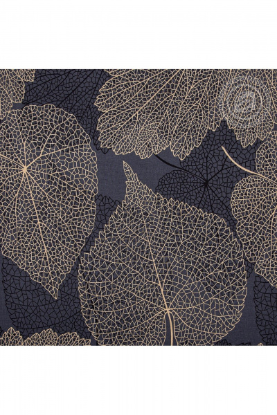 Постельный комплект бязь Премиум с наволочками бежевый и чёрный АРТПОСТЕЛЬ 504 майрон - фото 4