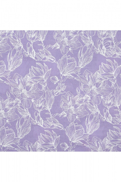 Постельный комплект из бязи с наволочками фиолетовый на Евро АРТПОСТЕЛЬ 509 романс - фото 5