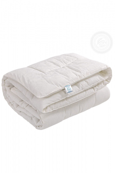 Стеганое одеяло из хлопка с волокном «Лебяжий пух» АРТПОСТЕЛЬ 5914 - фото 4