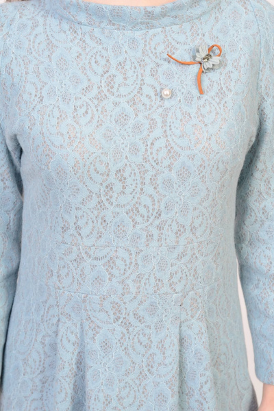 Платье трикотажное миди с рукавами 7/8 для любого случая Domna 446 - фото 6