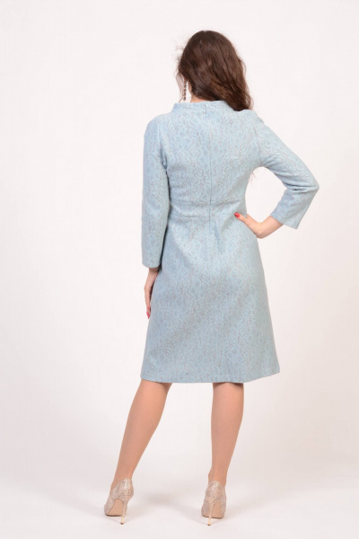 Платье трикотажное миди с рукавами 7/8 для любого случая Domna 446 - фото 5