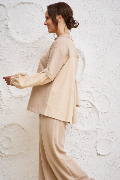 Брюки, джемпер Anastasia 1191 капучино - фото 10