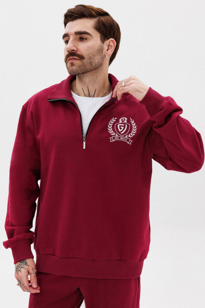 Брюки и джемпер с вышивкой и классической посадкой GO M3077/12-01.176-182 - фото 2