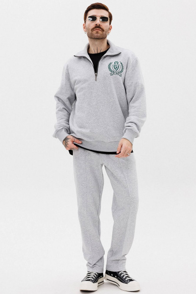 Брюки и джемпер с вышивкой и классической посадкой GO M3077/50-04.176-182 - фото 2