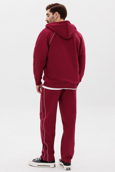 Брюки и зип-худи с контрастной отделкой и логотипом GO M3081/12-01. 176-182 - фото 2
