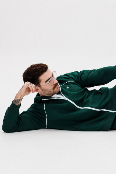 Брюки и зип-худи с логотипом и контрастной отделкой GO M3081/25-02. 176-182 - фото 4