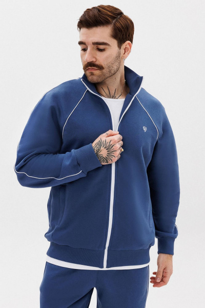 Брюки и джемпер с логотипом и контрастной отделкой GO M3082/20-01.182-186 - фото 4