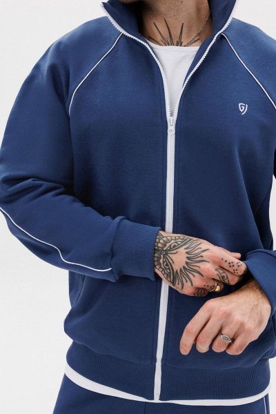 Брюки и джемпер с логотипом и классическим силуэтом GO M3082/20-01.176-182 - фото 5