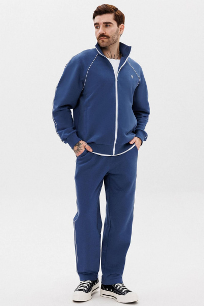 Брюки и джемпер с логотипом и классическим силуэтом GO M3082/20-01.176-182 - фото 2