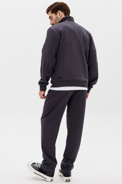 Костюм из трикотажа с джемпером и брюками со стрелками GO M3161/30-03.176-182 - фото 3