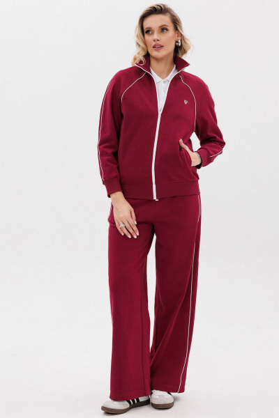 Спортивный костюм с логотипом и контрастными деталями GO F3082/12-01. 164-170 - фото 6