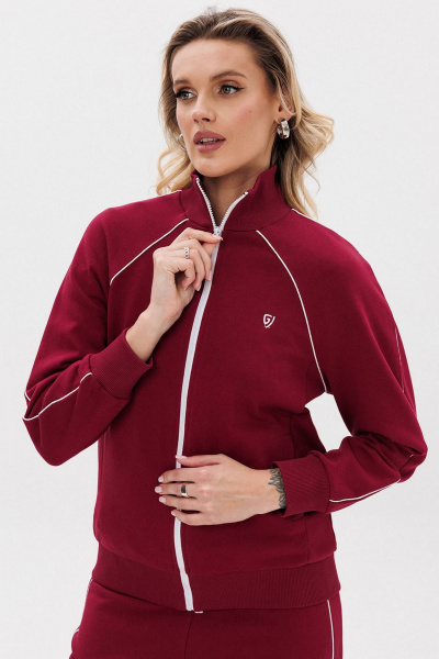 Спортивный костюм с логотипом и контрастными деталями GO F3082/12-01. 164-170 - фото 2