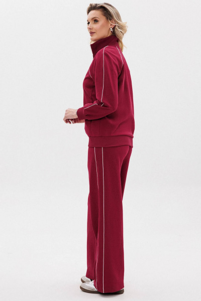 Спортивный костюм с логотипом и прямыми брюками GO F3082/12-01. 170-176 - фото 3
