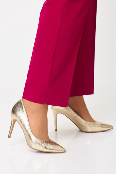 Классический брючный костюм из текстиля БАГРЯНИЦА 5083 - фото 6