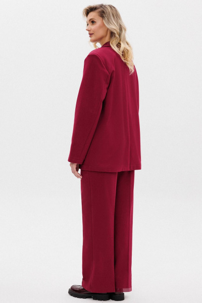 Костюм брюки и жакет oversize деловой стиль GO F3105/12-01 170-176 - фото 4