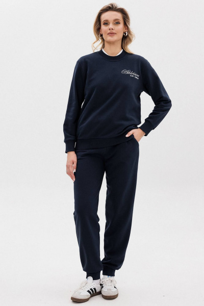 Спортивный костюм брюки и свитшот из хлопка GO F3107а/20-04 164-170 - фото 3