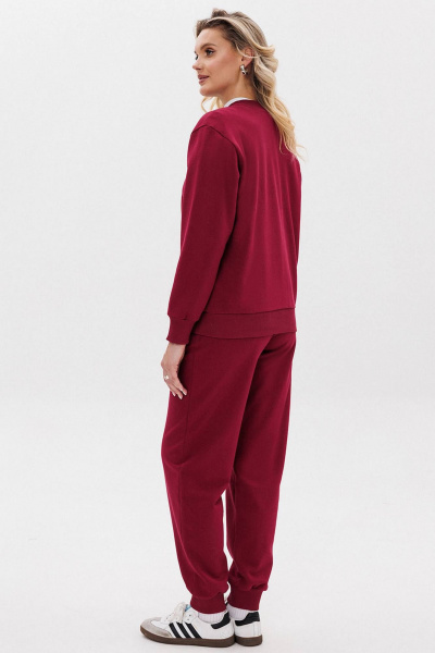 Спортивный костюм из трикотажа и хлопка с классическим кроем GO F3107а/12-01 170-176 - фото 2