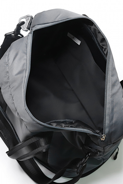 Спортивная сумка из текстиля с объемным карманом и регулировкой Galanteya 40221.24с1260к45 серый - фото 5