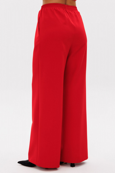 Женский костюм 2-ка из тянущегося текстиля для деловых будней Mubliz 236 красный - фото 11