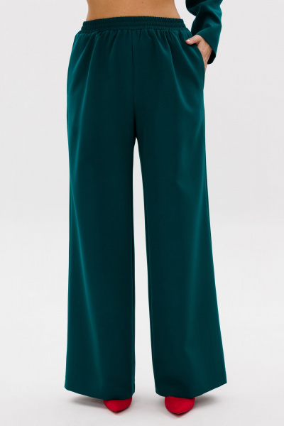 Брюки, жакет Mubliz 236 изумруд - фото 11