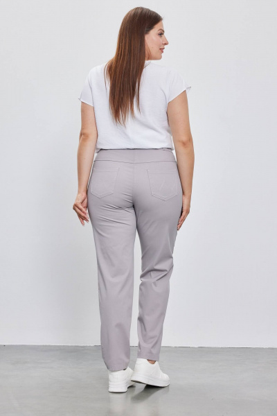 Брюки на каждый день из хлопка и текстиля демисезонные Femme & Devur 9686 2.4BF(164) - фото 4