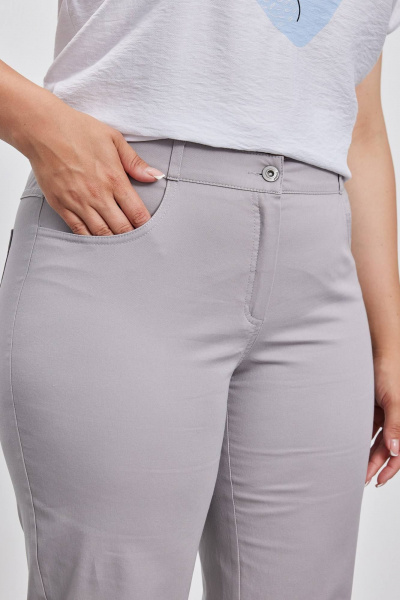 Брюки на каждый день из хлопка и текстиля демисезонные Femme & Devur 9686 2.4BF(164) - фото 2