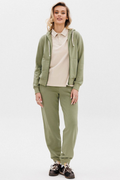 Костюм из трикотажа с логотипом и стрелками GO F3070/26-02. 170-176 - фото 3