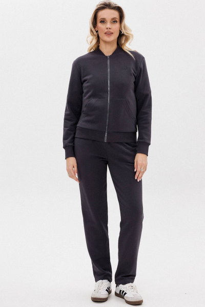 Спортивный костюм из трикотажа с blazer-стилем GO F3071/30-03. 164-170 - фото 4